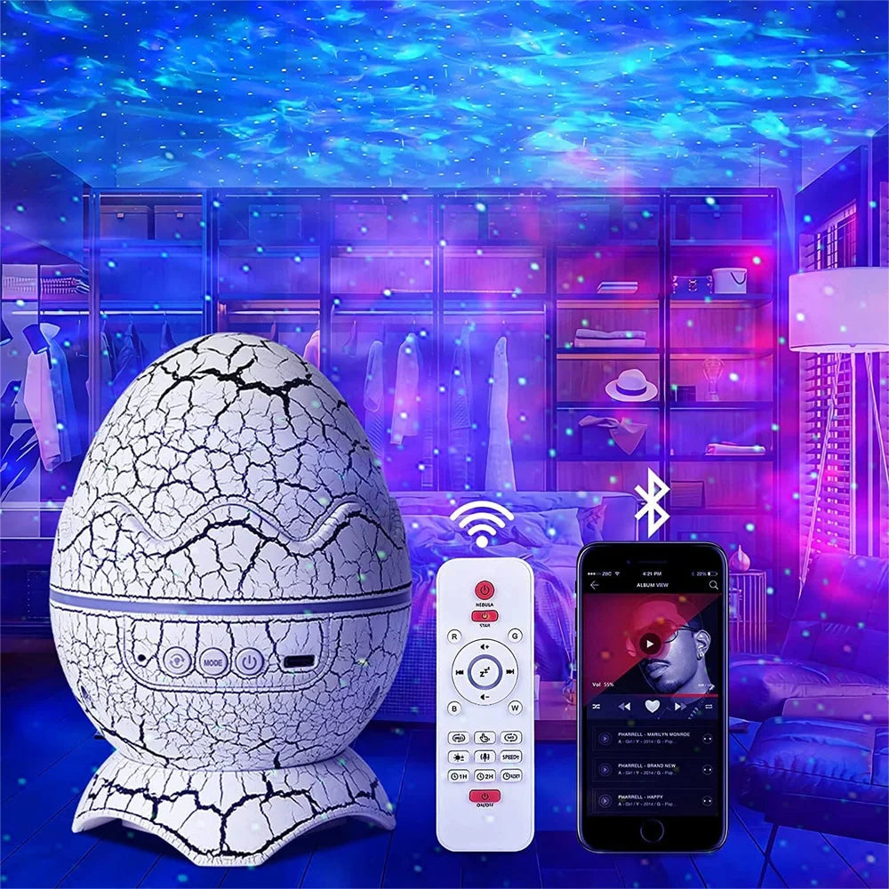 NebulaLED™ Galaxy Egg Projector