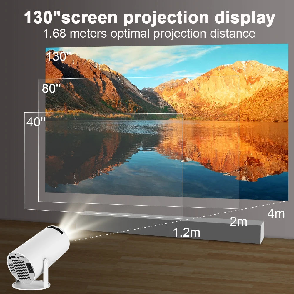 NebulaLED™ Portable TV Projector